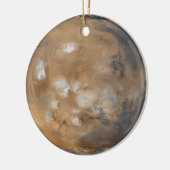 Planet Mars Kerstboom Keramisch Ornament (Links)