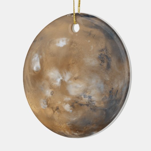 Planet Mars Kerstboom Keramisch Ornament (Links)