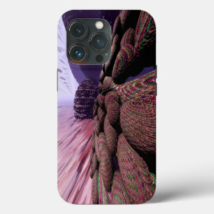 Planet Mars. Kogels van gebouwen Case-Mate iPhone Case