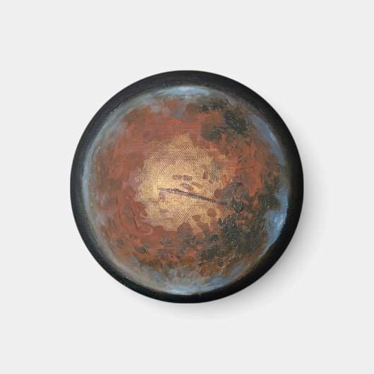 Planet Mars Magneet (Voorkant)