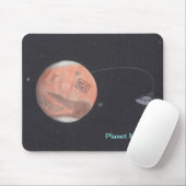 Planet MARS mousepad Muismat (Met muis)