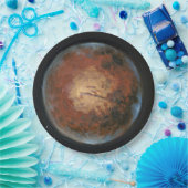 Planet Mars Papieren Bordje (Feest)