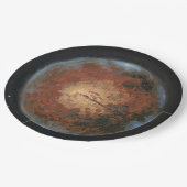 Planet Mars Papieren Bordje (Gekanteld)