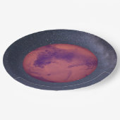 Planet Mars Papieren Bordje (Gekanteld)