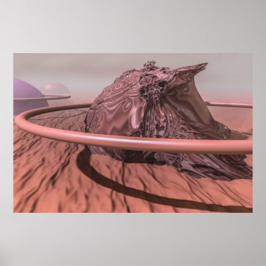 Planet Mars Poster (Voorkant)