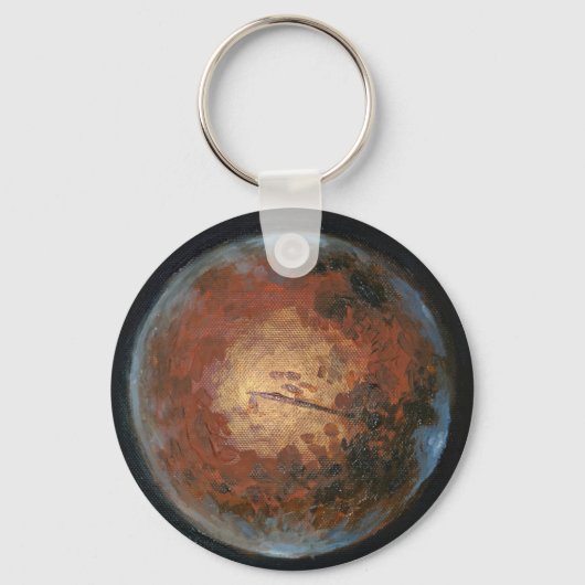 Planet Mars Sleutelhanger (Voorkant)