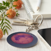 Planet Mars Sleutelhanger (Zijkant)