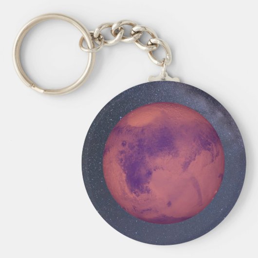Planet Mars Sleutelhanger (Voorkant)