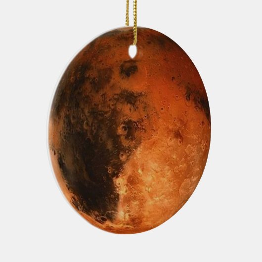 PLANET MARS (zonnestelsel) ~ Keramisch Ornament (Rechts)