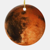 PLANET MARS (zonnestelsel) ~ Keramisch Ornament (Achterkant)