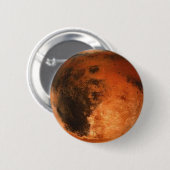 PLANET MARS (zonnestelsel) ~ Ronde Button 5,7 Cm (Voorkant /achterkant)