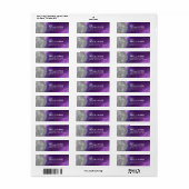 Planet Mercurius Zonnestelsel Ruimte Retouradres Etiket (Full Sheet)