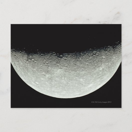 Planet Mercury Briefkaart (Voorkant)
