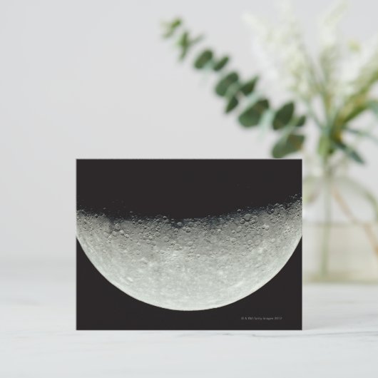 Planet Mercury Briefkaart (Staand voorkant)