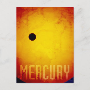 Planet Mercury Briefkaart