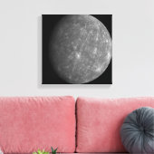 Planet Mercury Canvas Afdruk (Insitu (Woonkamer))