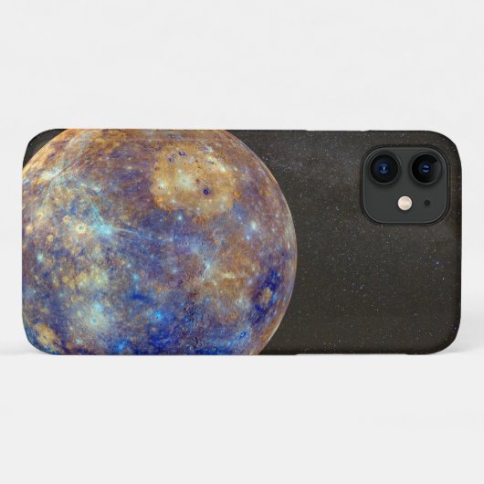 Planet Mercury Case-Mate iPhone Case (Achterkant (horizontaal))