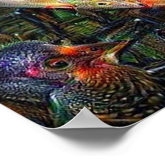 Planet Mercury Deep-Poster Poster (Hoek)