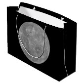 Planet Mercury Groot Cadeauzakje (Achterkant Gekanteld)