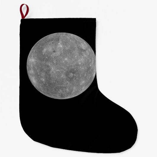 Planet Mercury Grote Kerstsok (Voorkant)