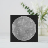 Planet Mercury Kaart (Staand voorkant)