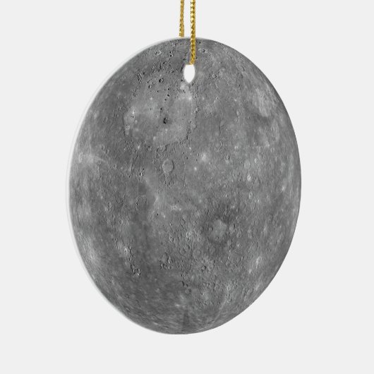 Planet Mercury Keramisch Ornament (Rechts)