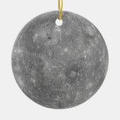 Planet Mercury Keramisch Ornament (Voorkant)