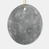 Planet Mercury Keramisch Ornament (Links)