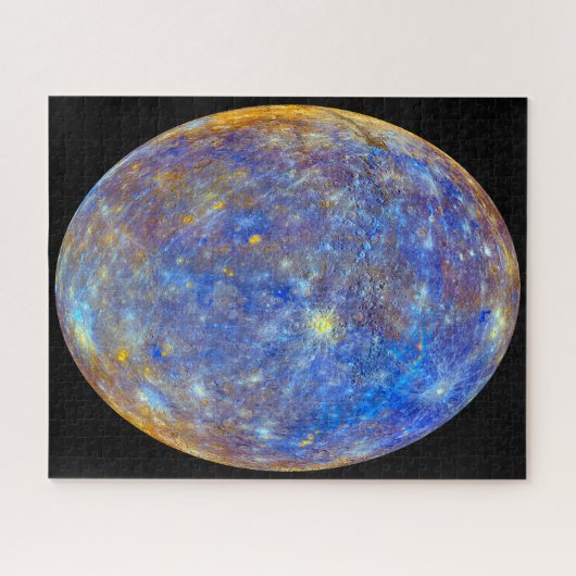 Planet Mercury Legpuzzel (Horizontaal)