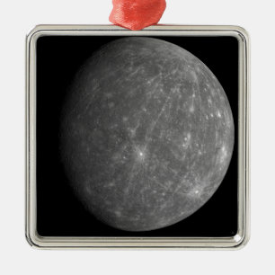 Planet Mercury Metalen Ornament