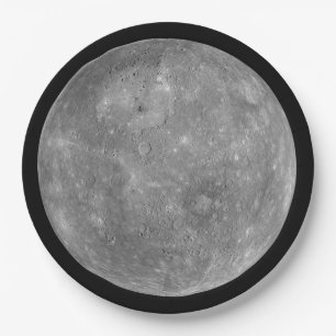 Planet Mercury Papieren Bordje