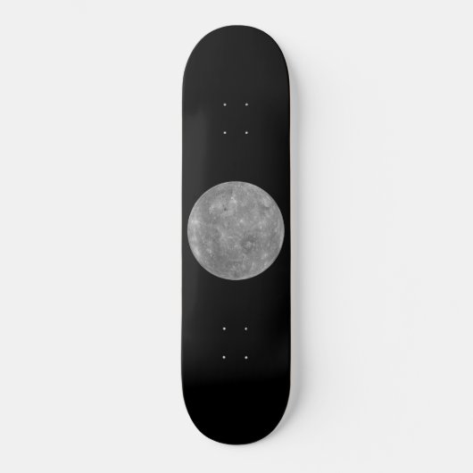 Planet Mercury Persoonlijk Skateboard (Voorkant)