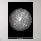 Planet Mercury Poster (Voorkant)