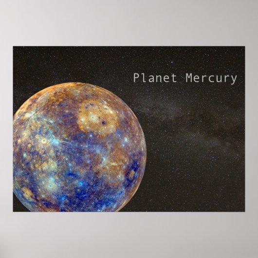 Planet Mercury Poster (Voorkant)