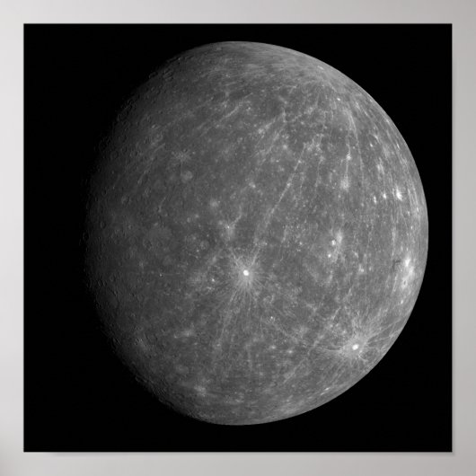 Planet Mercury Poster (Voorkant)
