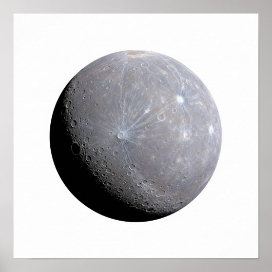 Planet Mercury Poster (Voorkant)