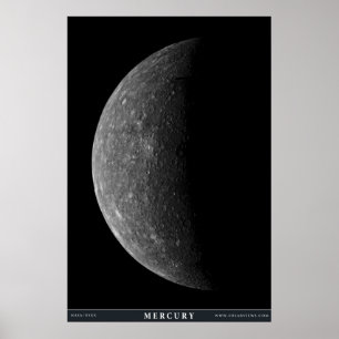 Planet Mercury Poster