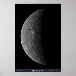 Planet Mercury Poster