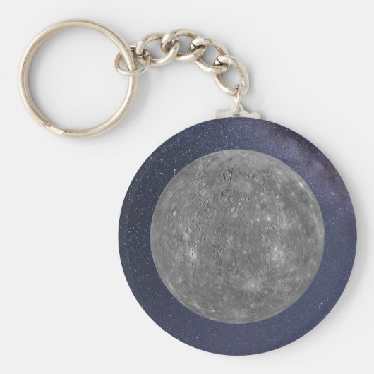 Planet Mercury Sleutelhanger (Voorkant)
