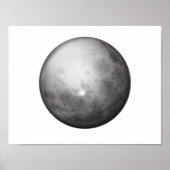 Planet Mercury Space Astronomie Poster (Voorkant)