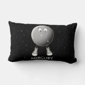 Planet Mercury & Stars Kussen (Achterkant)