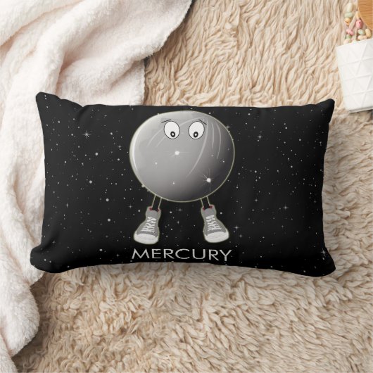 Planet Mercury & Stars Kussen (Deken)