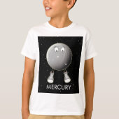 Planet Mercury & Stars T-shirt (Voorkant)