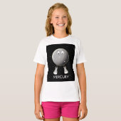 Planet Mercury & Stars T-shirt (Voorkant volledig)