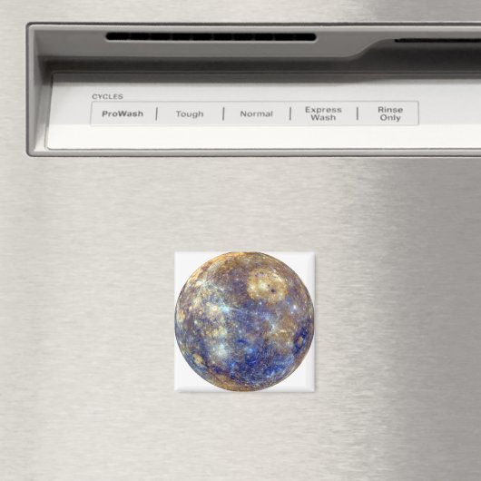 PLANET MERCURY v2 (zonnestelsel) ~ Magneet (Insitu (Vaatwasser))