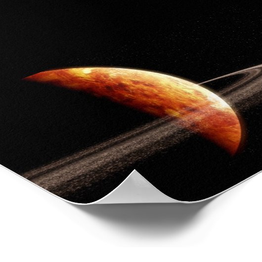 Planet - nabootsing van Geonosis Poster (Hoek)