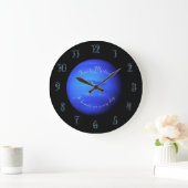 Planet Neptune Astronomie Pisces Acrylwand Grote Klok (Huis)