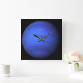 Planet Neptune Astronomy-lovers Wall Clock Vierkante Klok (Huis)