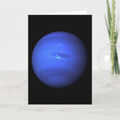 Planet Neptune Bedankkaart (Voorkant)