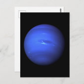Planet Neptune Briefkaart (Voorkant / Achterkant)
